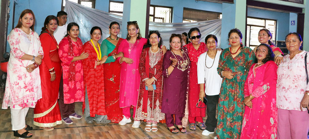 A group of women disability activists in Nepal